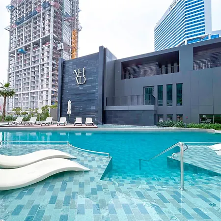 Stunning & Spacious Studio Balcony & View Dubai Exterior photo